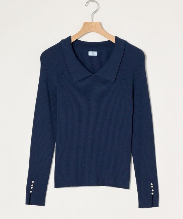 ONWARD Reuse Park 【組曲】ニット秋冬 ネイビー