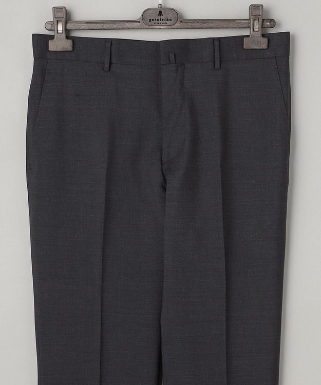 GOTAIRIKU セットアップ対応【ロングセラー】ウォッシャブル サマーウール100％パンツ(ノータック)26年モデル グレー系