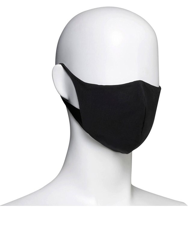 CW-X 【UNISEX】スポーツマスク　息がしやすい３D設計　UVカット率90％以上　/ワコール　HYR700 ブラック