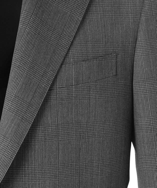 J.PRESS MEN 【WEB・一部店舗限定】グレナカートチェック スーツ / 2B / 背抜き ライトグレー系3