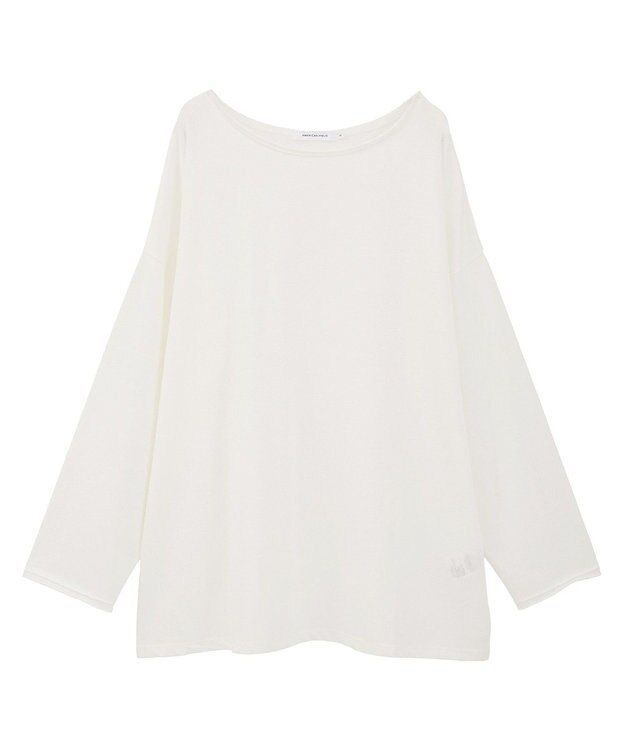 AMERICAN HOLIC スラブ天竺シアープルオーバー Off White