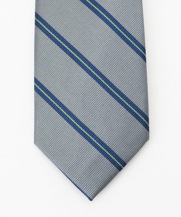 J.PRESS MEN オーセンティック / レジメンタル ネクタイ グレー系1