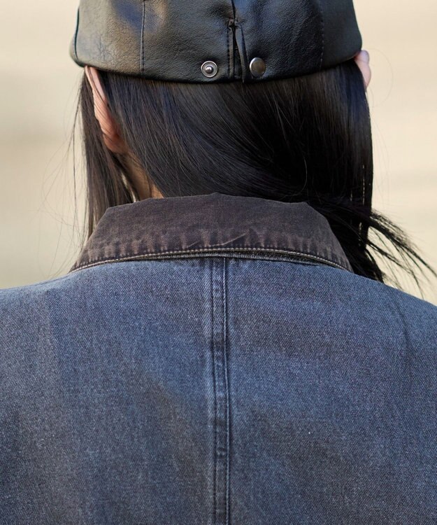 WEGO ワーカーズWジップデニムブルゾン ブラックその他