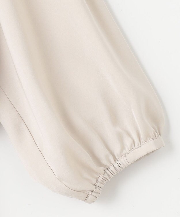 ANY 【ウエストゴム】プリーツワンピース ベージュ