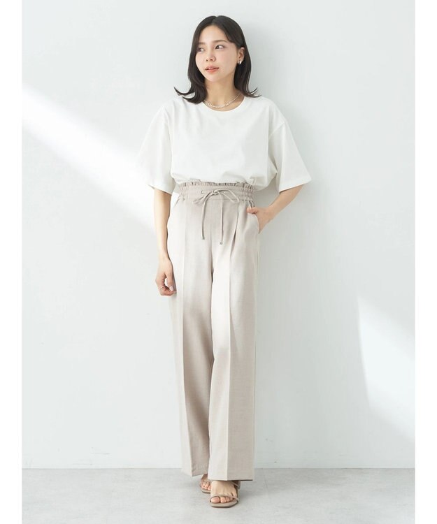 earth music&ecology ＢＯＸ　Ｔシャツ Off White