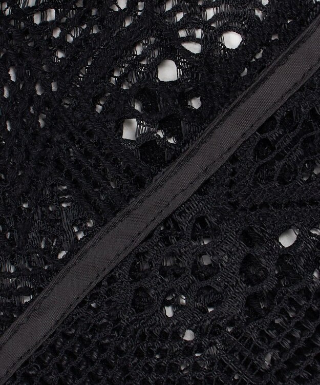 23区 【GOLD LABEL】モチーフレース シャツ ブラウス ブラック系