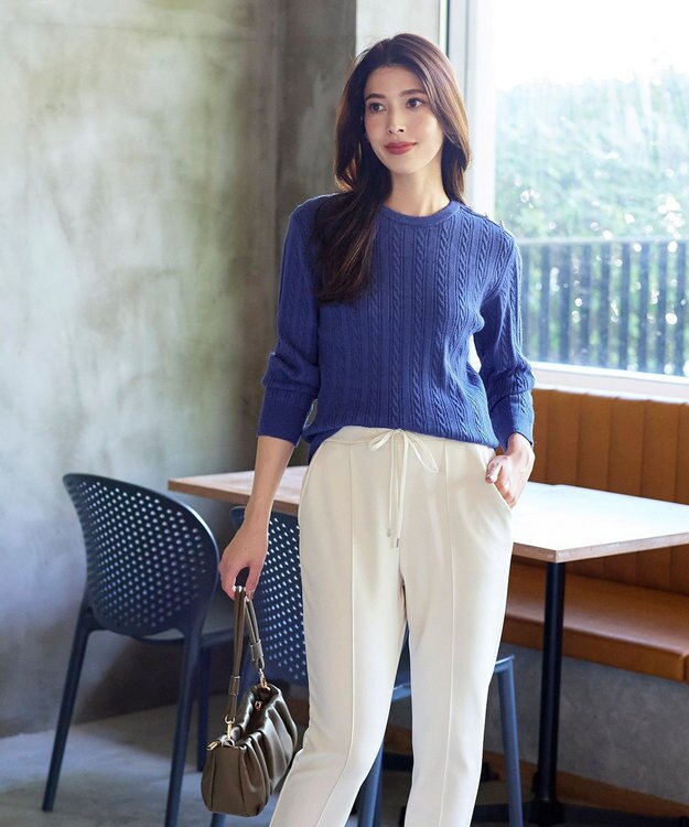 Tiaclasse 【安田美沙子さん着用・2WAY】ギャザーワンハンドルバッグ モカ