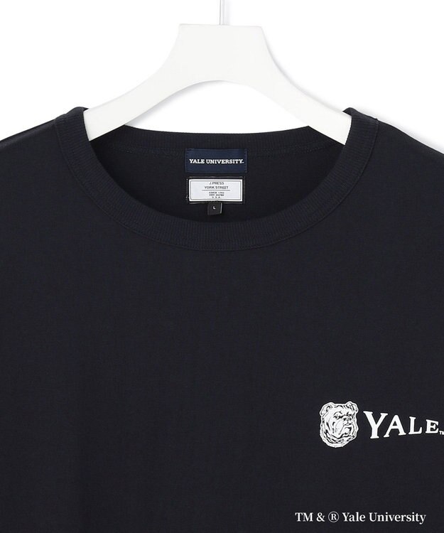 J.PRESS YORK STREET 【YALE別注】【UNISEX】カレッジロングスリーブ Tシャツ ネイビー系