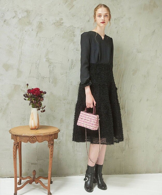 TOCCA 【ヨンア×大人百花コラボ・00サイズあり・洗える】SUGARPLUM ドレス ブラック系