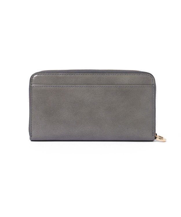 PELLE BORSA ラウンドコンパクト長財布 Minato ミナト 3506 グレー