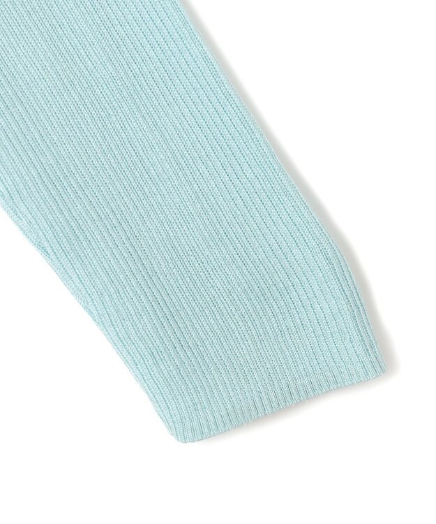 TOCCA EYELET AJISAI CARDIGAN カーディガン ライトブルー系
