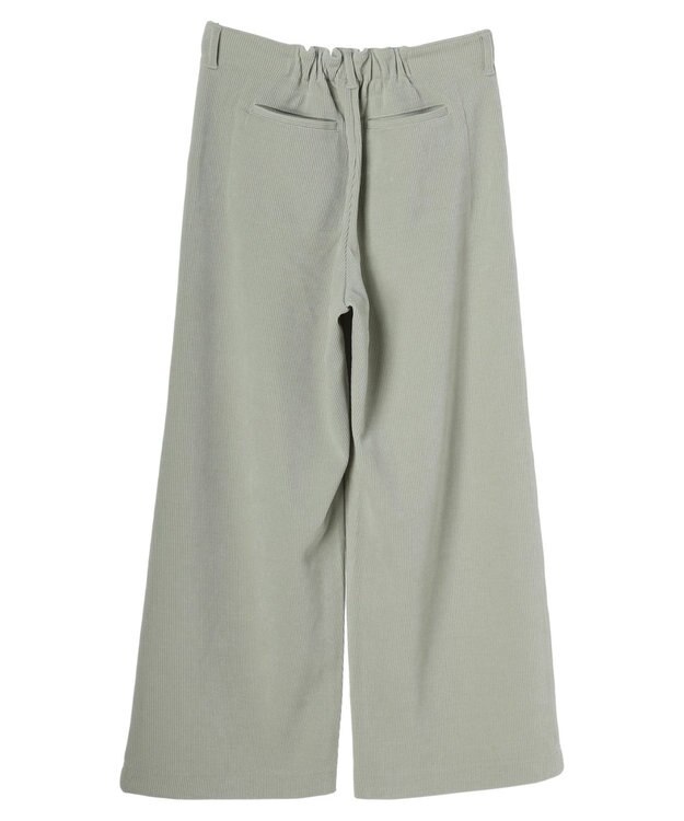 Green Parks コーデュロイワイドパンツ Mint