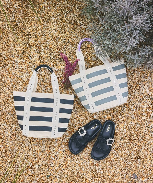 TOCCA BIJOUX SPORTS SANDALS サンダル ブラック系