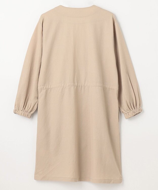 ANY 【UVケア・接触冷感・洗濯機可】ドロストピケ カーディガン ベージュ