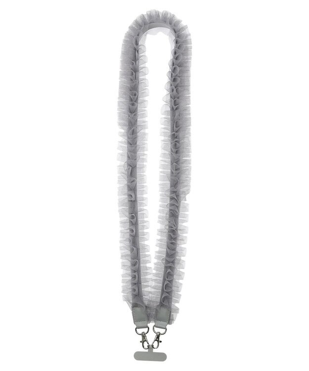 Green Parks チュールモバイルストラップ Light Gray