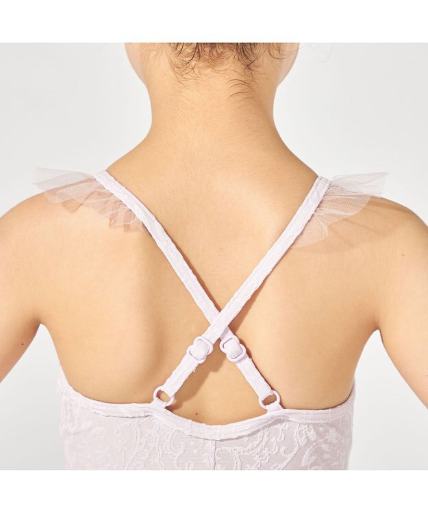 Chacott キャミソールレオタード ラベンダー