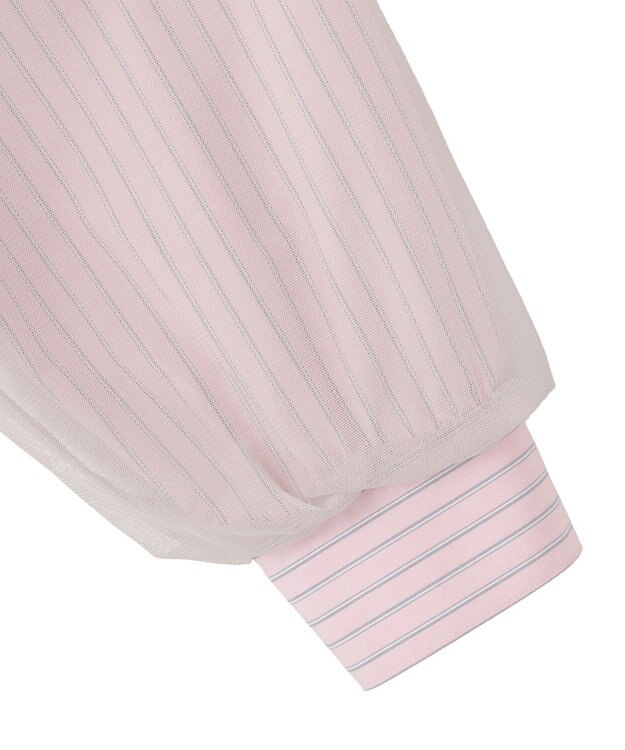 Green Parks イージーケアチュールドッキングシャツ Pink