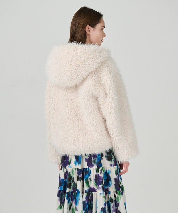 GRACE CONTINENTAL フェイクファーブルゾン キナリ