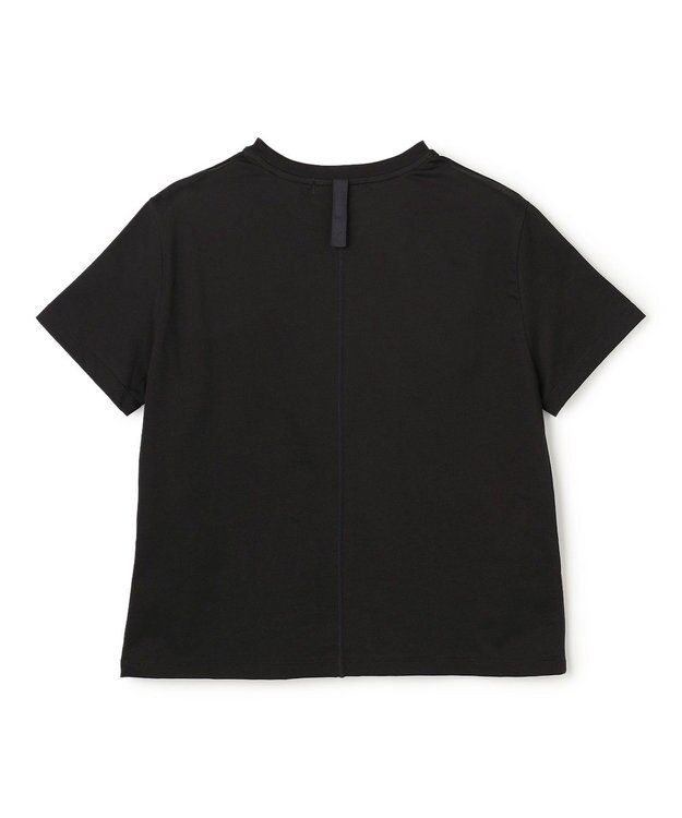 BEIGE， DIOP / スビンコットン クロップドTシャツ Black