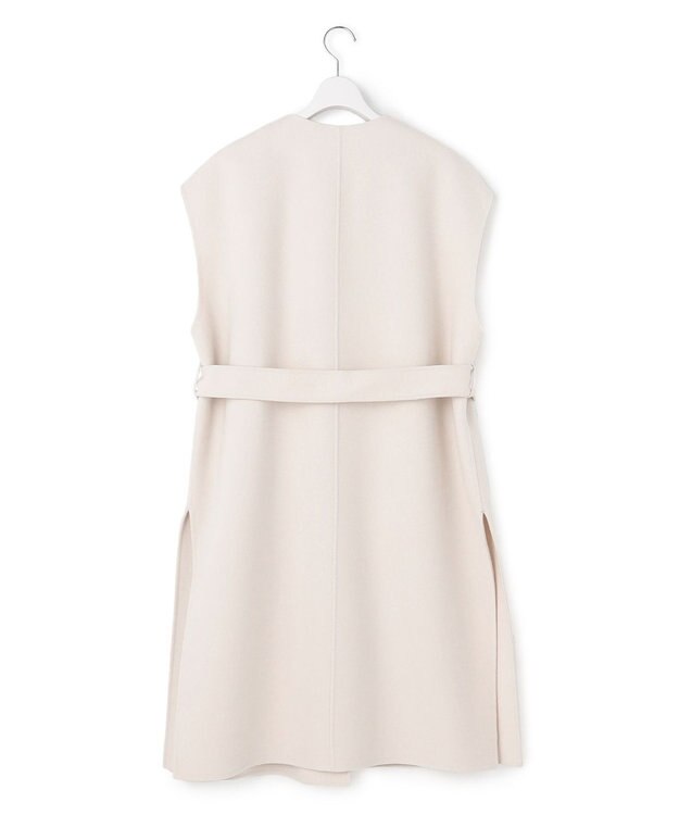 23区 ウールリバー ジレ ベージュ系