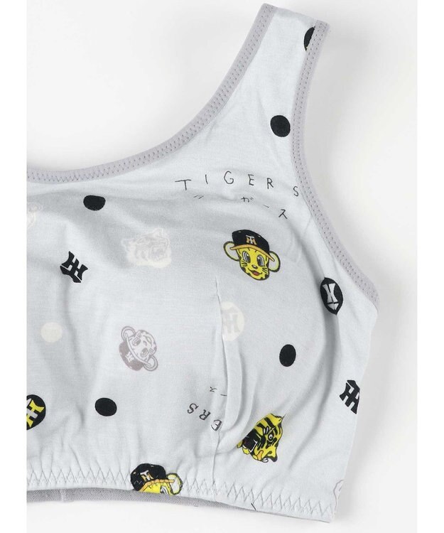 une nana cool MADE WITH 阪神タイガース ナイトアップブラ GY