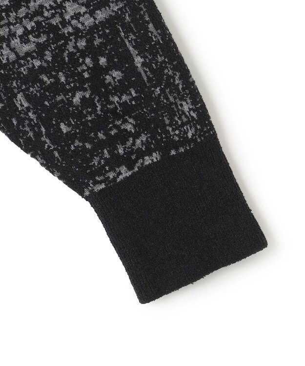 JOSEPH HOMME 【HIGH GRADE LINE】クレストブークレジャガード　クルーネックニット ブラック系