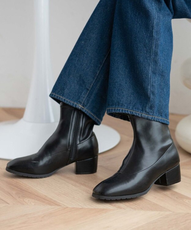 WEGO ショートストレッチブーツ ブラック