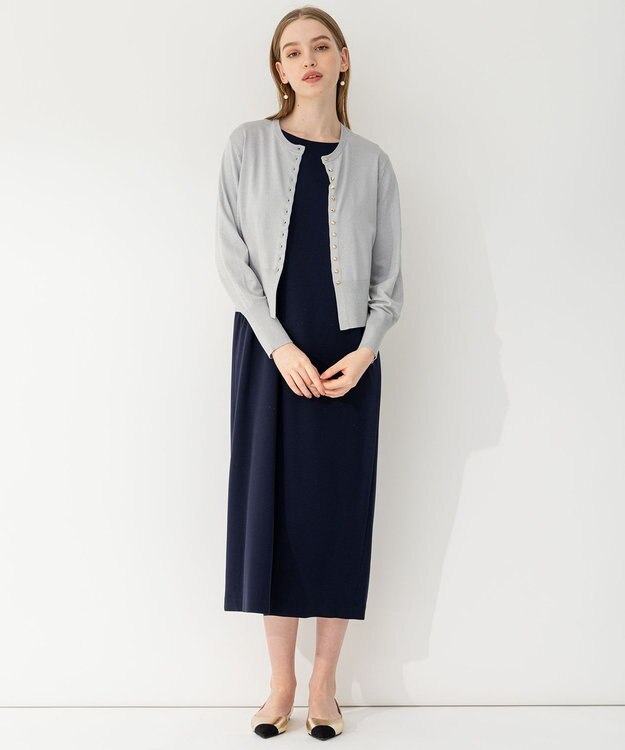 23区 【APPLAUDIR】フープパールピアス ゴールド系