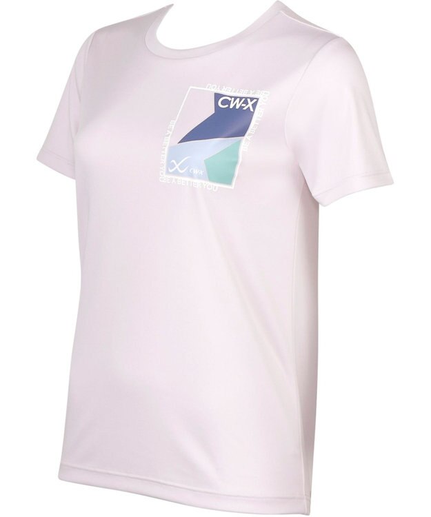 CW-X 【UNISEX】 アウター Tシャツ 半袖 DLR125 /ワコール サーモンピンク