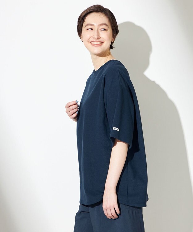 HELLY HANSEN 【速乾・UVカット・抗菌防臭】ショートスリーブ マリンパイルティー ディープネイビー