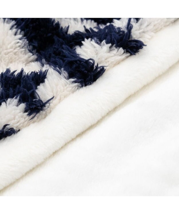 PET PARADISE ペットパラダイス  スリーパー 《カントリー柄》 ホワイト×ネイビー