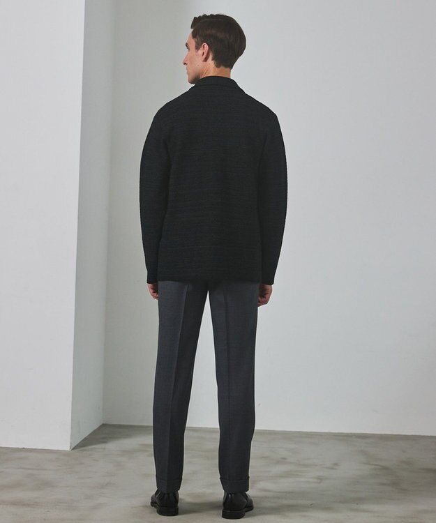 GOTAIRIKU セットアップカラー有【洗える/ストレッチ/シワになりにくい】ZERO TRIA ウォッシャブルパンツ(25年モデル) ライトグレー(セットアップジャケット有)