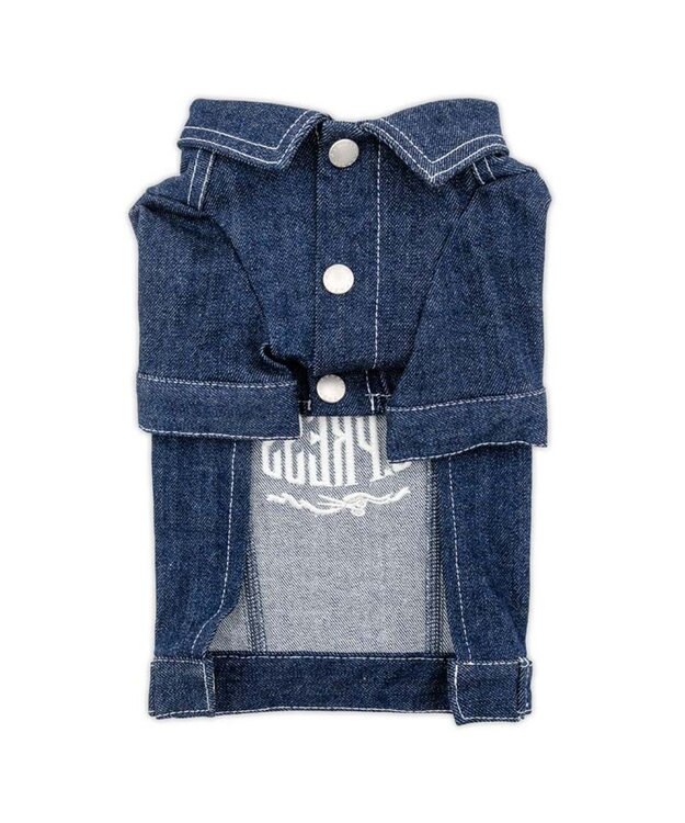 PET PARADISE J.PRESS デニムジャケット 小型犬 ネイビー