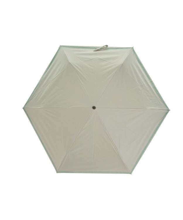 MOONBAT 晴雨兼用日傘 折りたたみ傘 ランダムボーダー／遮光 遮熱 UV オフホワイト