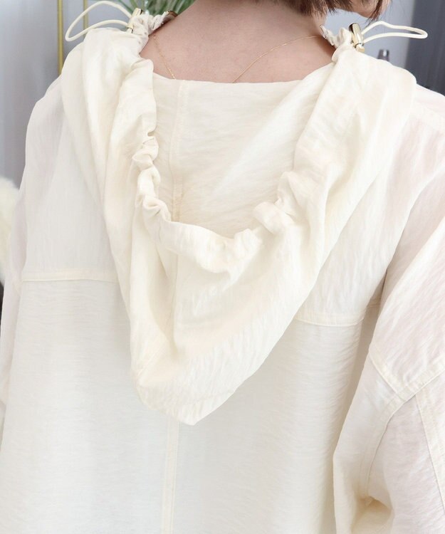 AMERICAN HOLIC フーディーシアーブルゾン Ivory