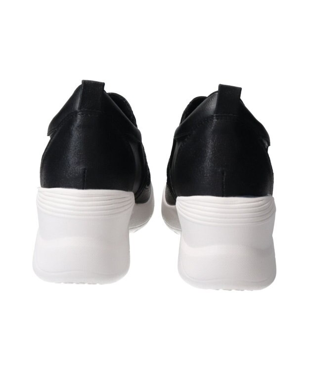 Bridget Birkin 【Round About】スリッポンヒールスニーカー ブラックコンビ