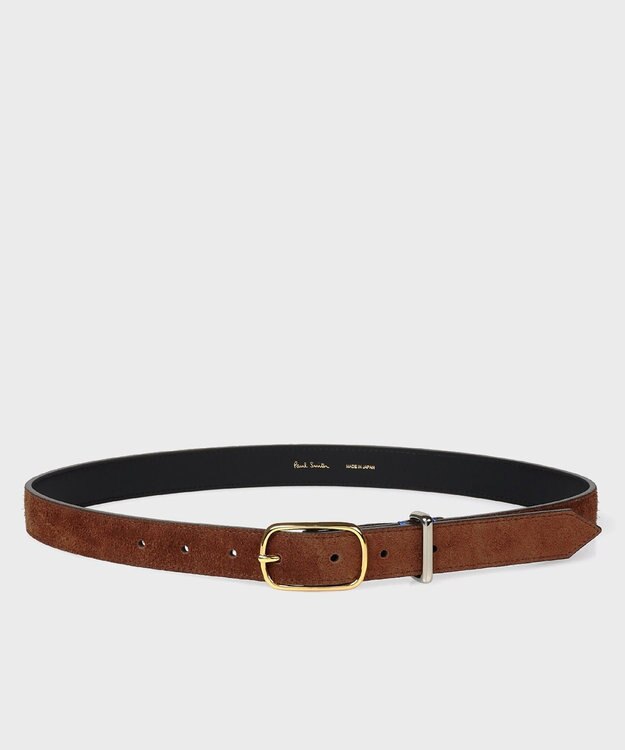 Paul Smith スエード レザーベルト ブラウン