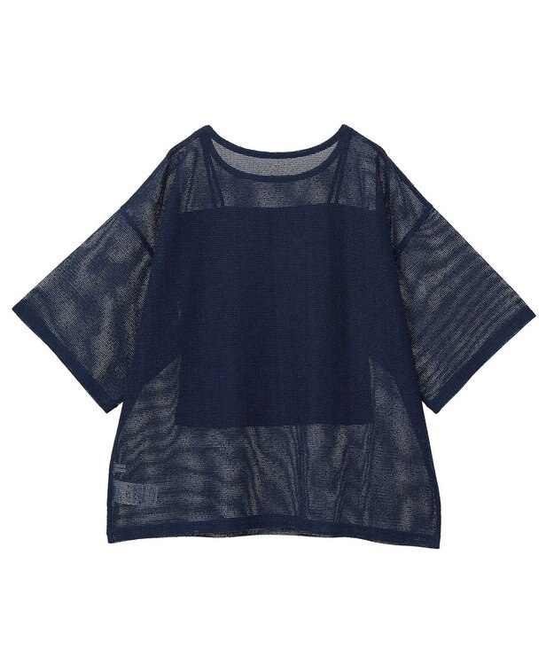 AMERICAN HOLIC SET メッシュプルオーバー+キャミソール Navy