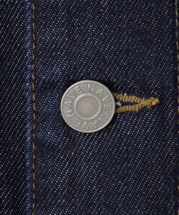 NAVE 【ReNAVE・洗える/中綿】ライトデニム ブルゾン ネイビー系