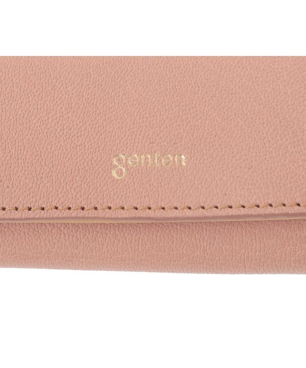 genten フレスコ キーケース ピーチベージュ