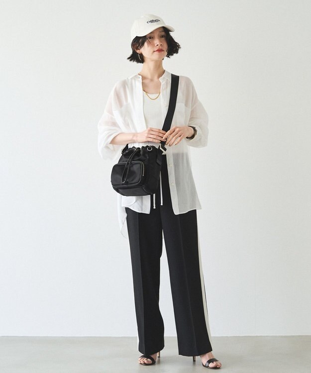 russet 《インフルエンサースタッフ企画》マルチショルダーバッグ(CE-1708) Black