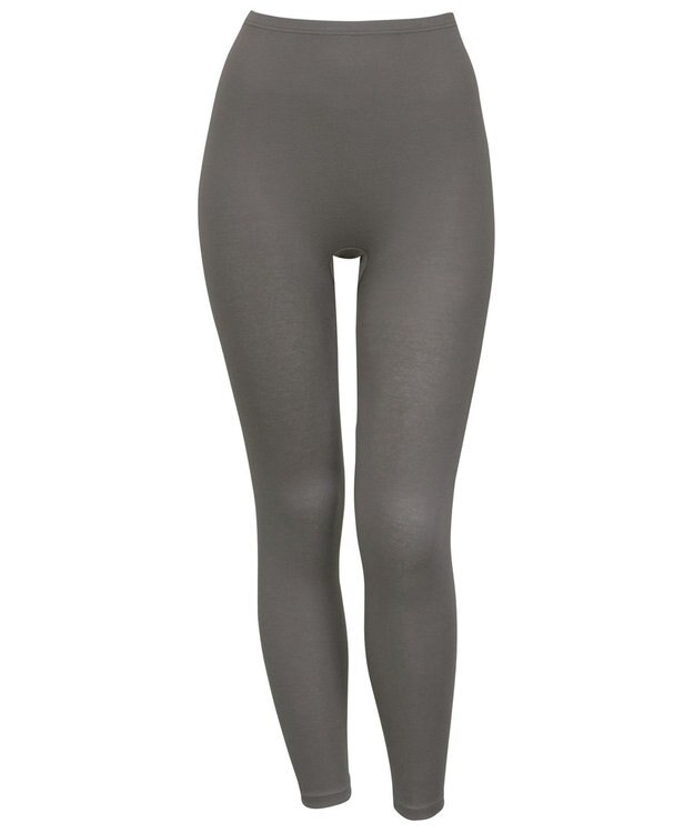 Wing あったかインナー　【綿の贅沢オーガニック】　オーガニックコットン混　やわらかな肌ざわり　足首丈　ウイング／ワコール　ER4830 グレー