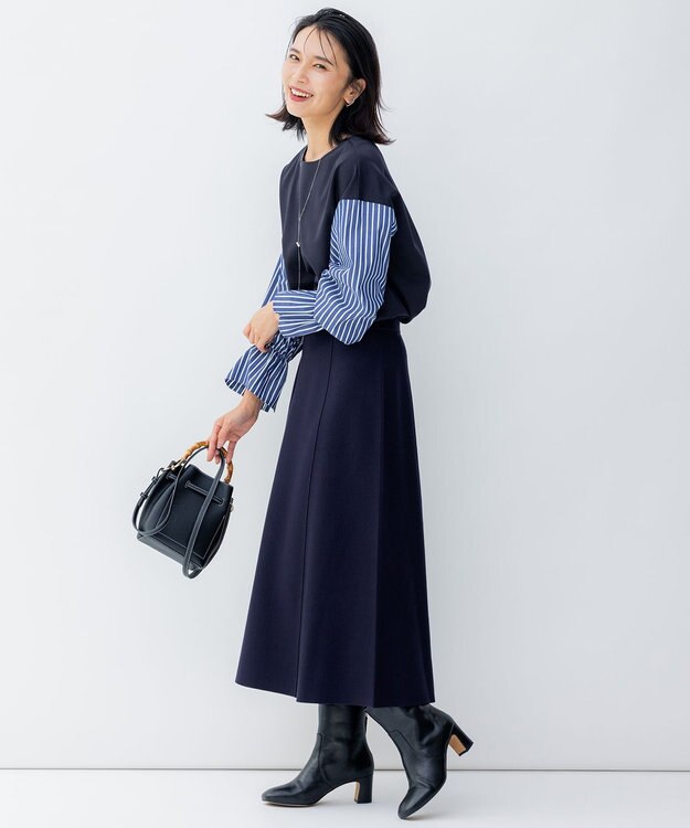 23区 プランプラリエットネックレス シルバー系