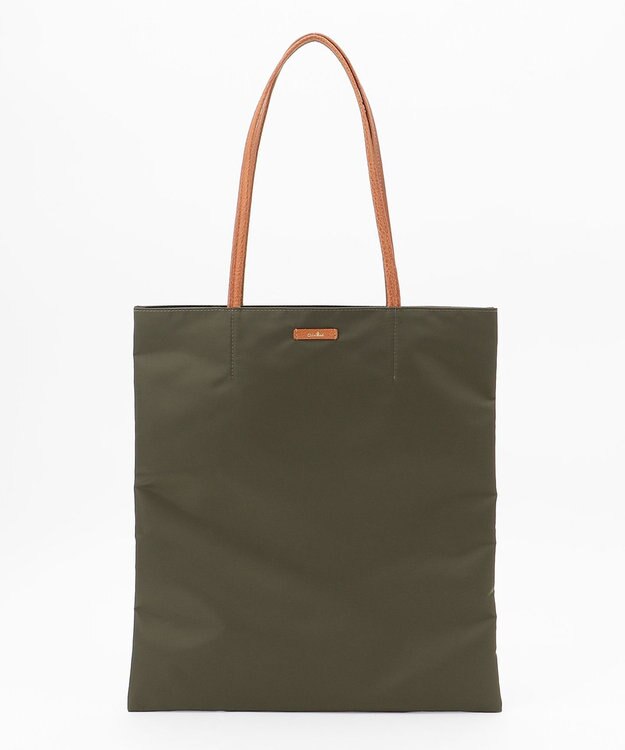 airlist 【日本製・サスティナブル】マチなしトートバッグ　Every　エブリィ カーキ