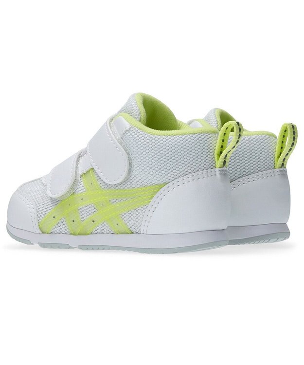 ASICS WALKING 【たまひよ 協同企画】アイダホ BABY MID T ホワイト/ライトイエロー