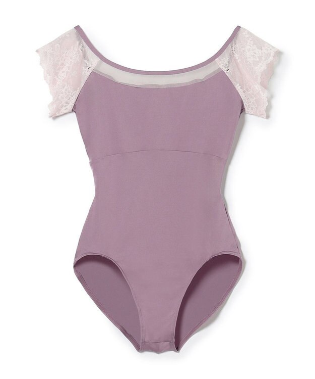 Chacott フレンチスリーブレオタード ライラック