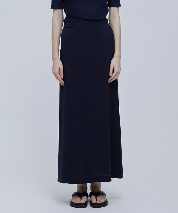 BEIGE， FLEUR / マキシスカート Navy