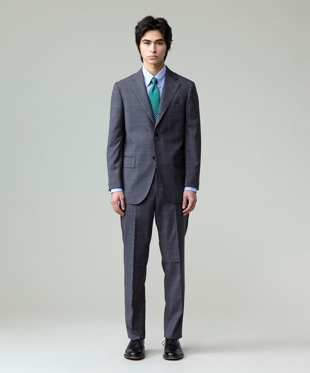 J.PRESS MEN 【WEB・一部店舗限定】ウィンドーペーン スーツ グレー系4