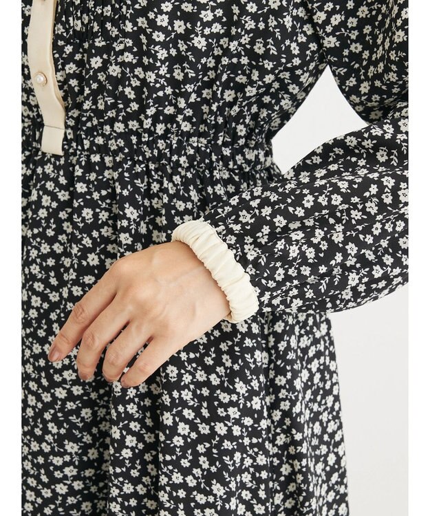 Green Parks ・ＥＬＥＮＣＡＲＥ　ＤＵＥ　コバナパイピングワンピ Black