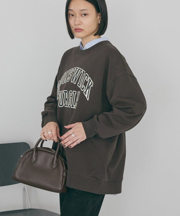 AMERICAN HOLIC 【WEB限定】BRUNSWICK GEORGIA BIGスウェット Brown